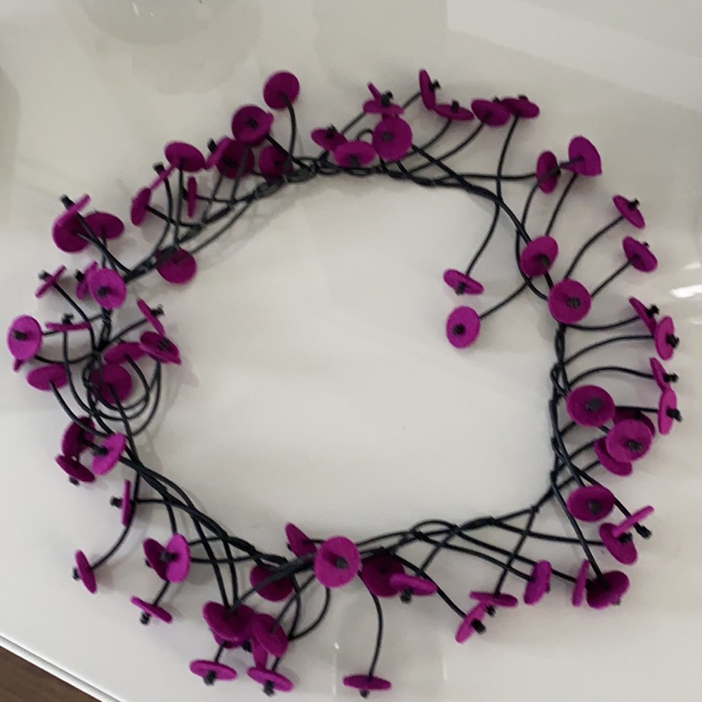Stretch Artist Felt Fabric Necklace or Headband